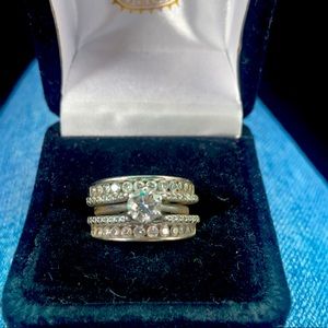 Size 5 bridal set 1/3 carat